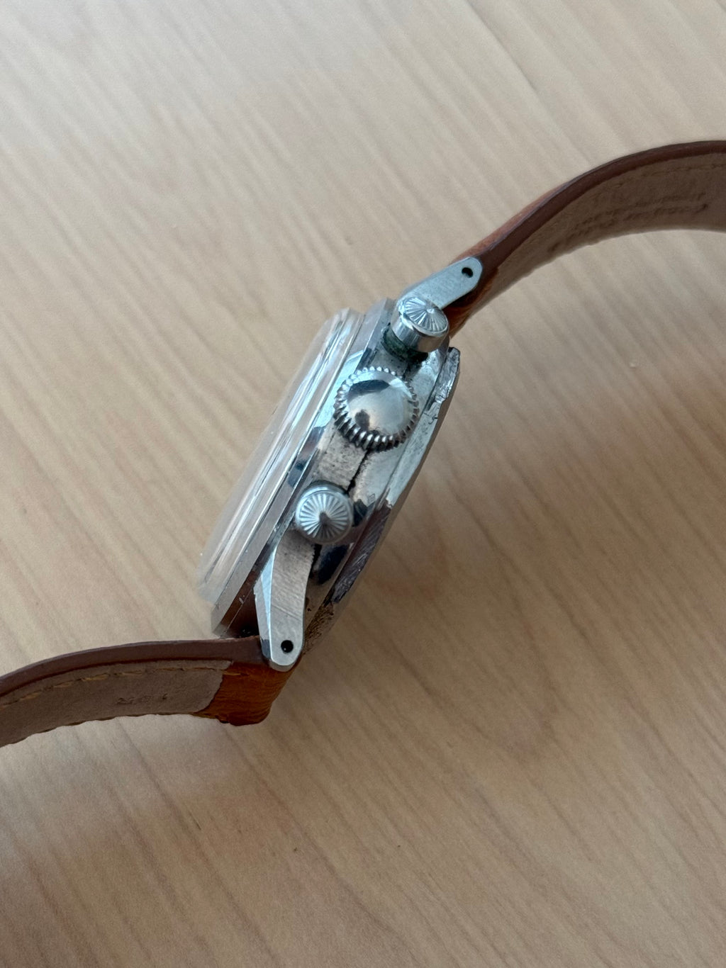 1940s Mido Multi-Centerchrono Copper Dial