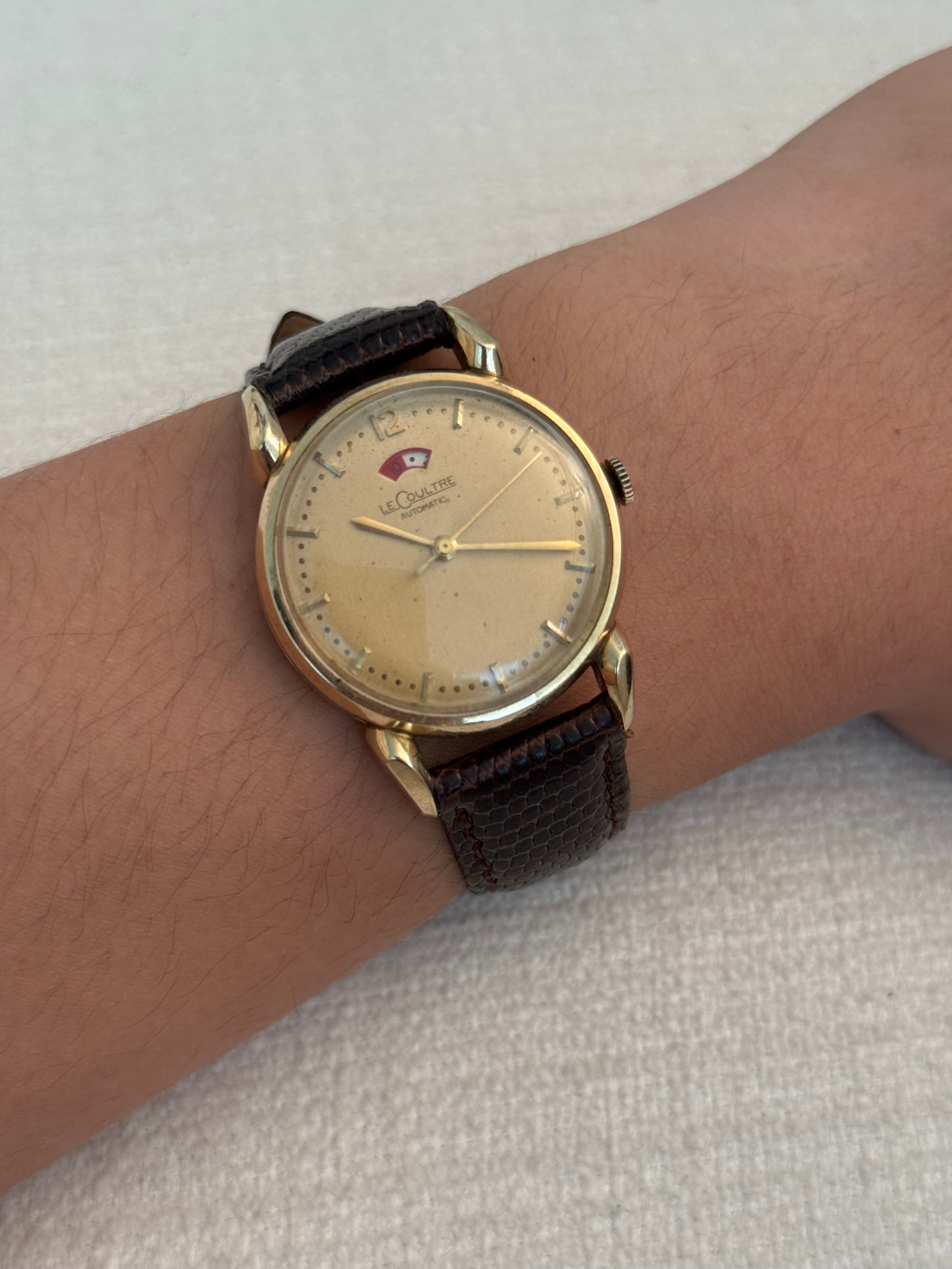 1953 LeCoultre “Powermatic” 14k Gold Case Cal. 481