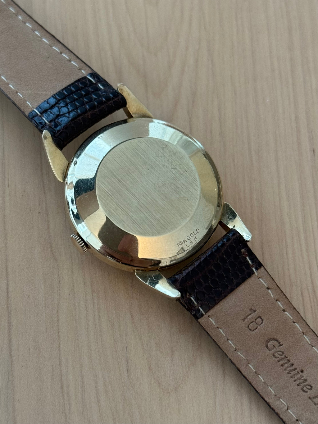 1953 LeCoultre “Powermatic” 14k Gold Case Cal. 481