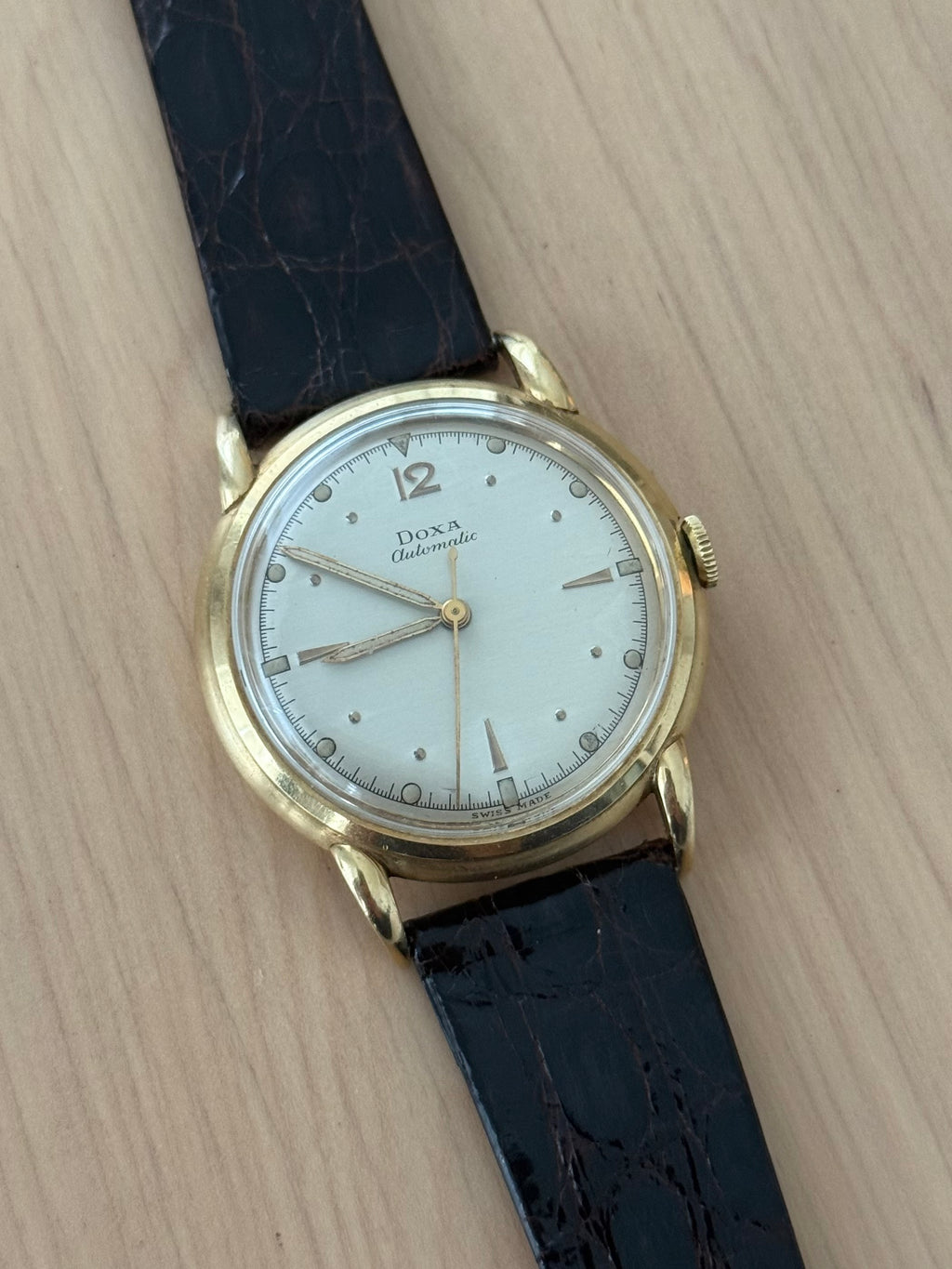 1950s Doxa Automatic 18K YG
