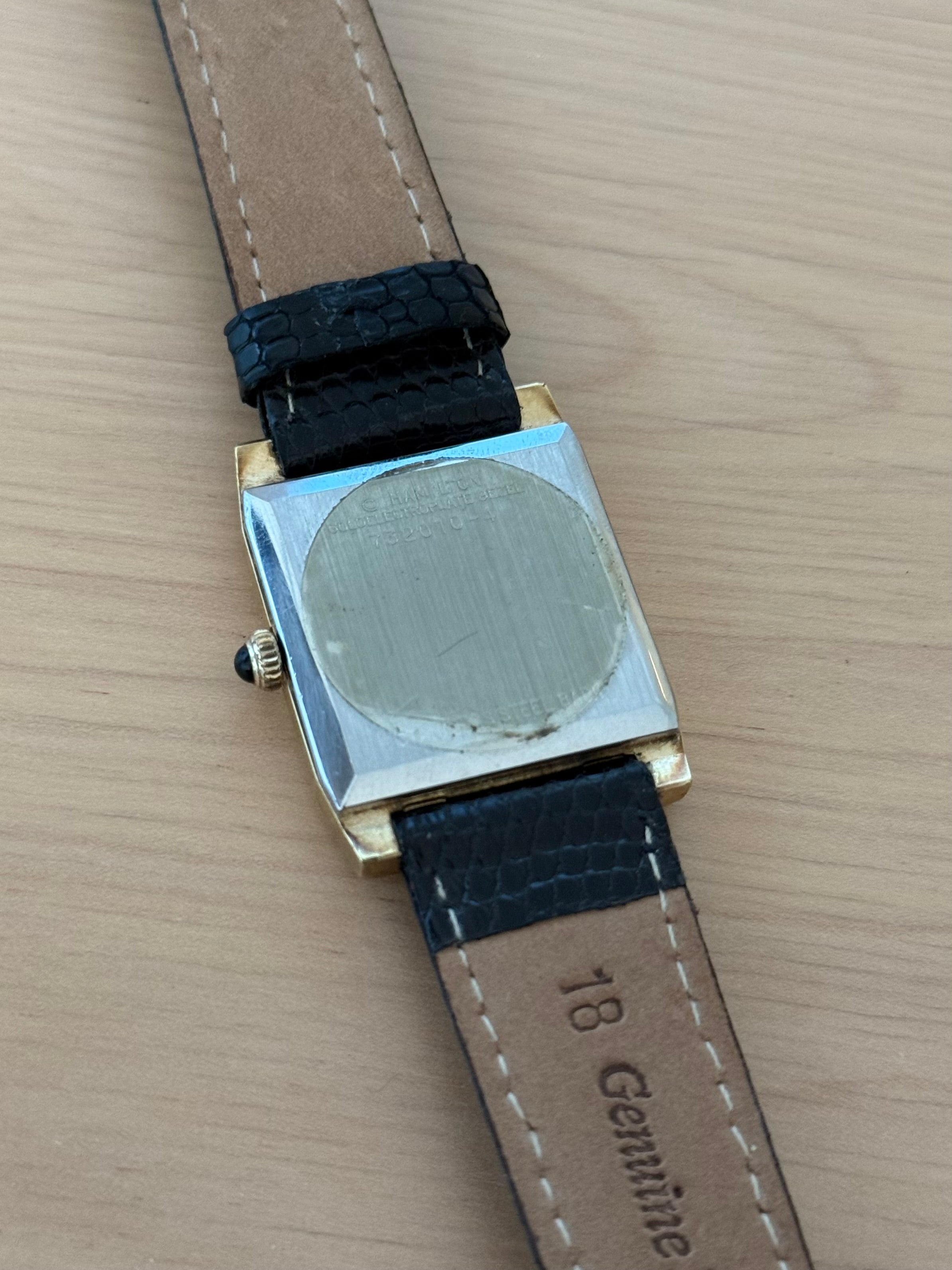 1970s Hamilton Geneve Hobnail