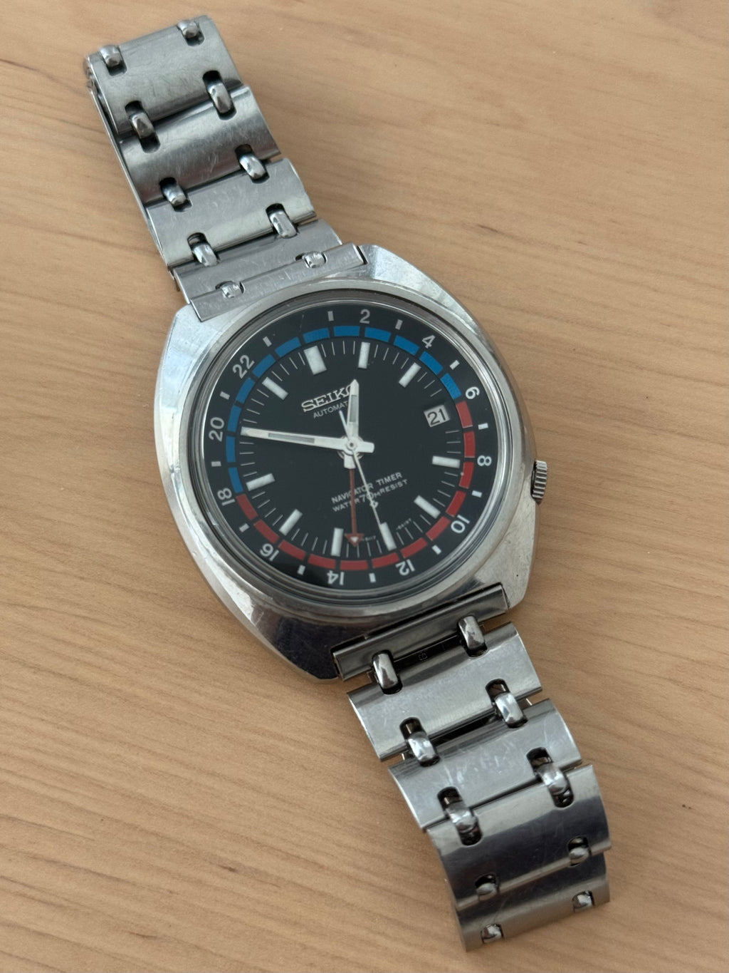 1970 Seiko Navigator Timer Ref. 6117-5470