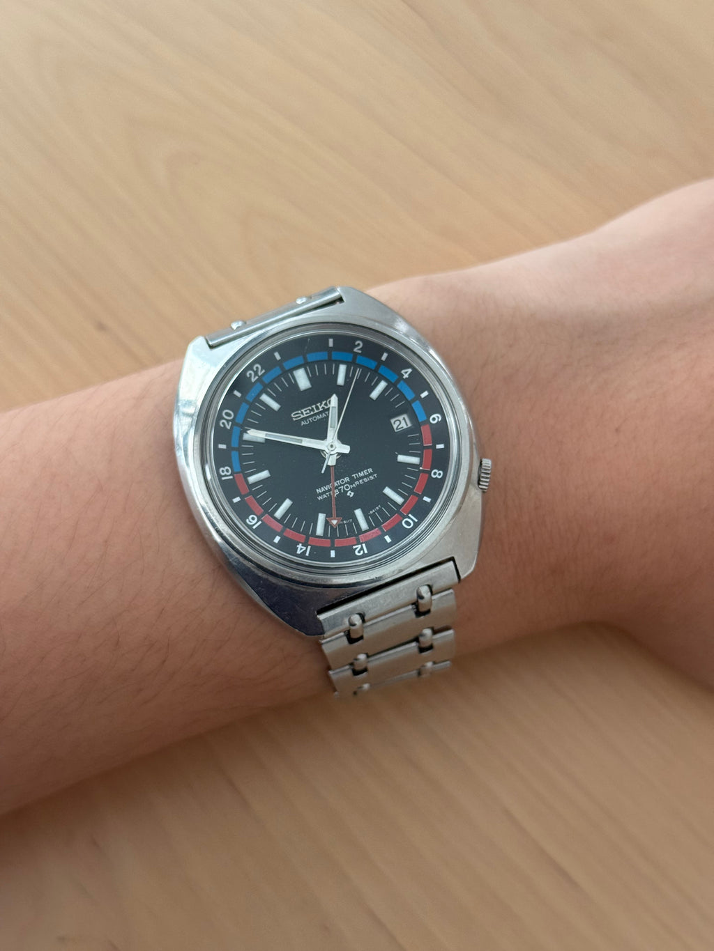1970 Seiko Navigator Timer Ref. 6117-5470