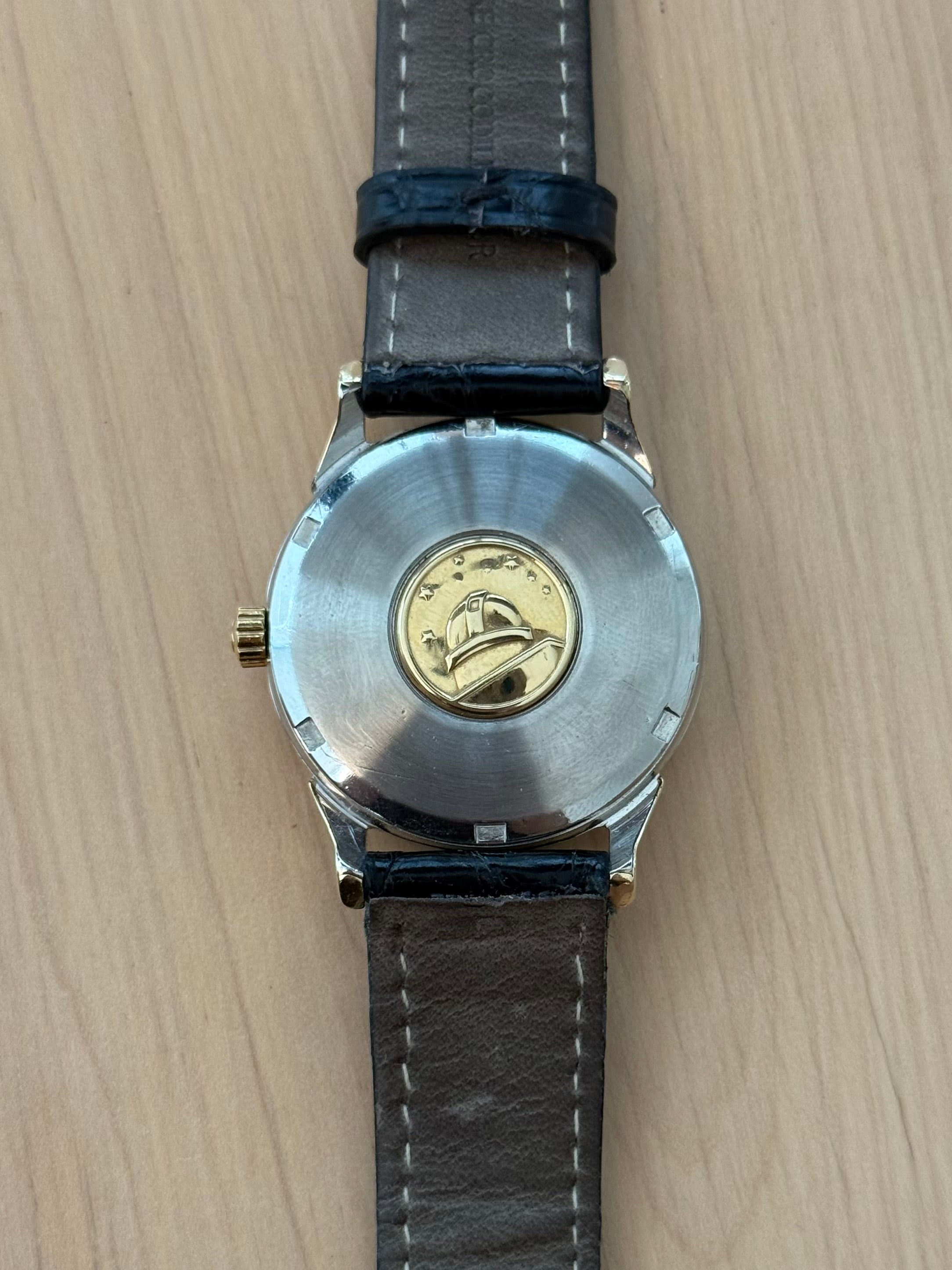 1966 Omega Constellation “Dogleg” Pie-Pan – Black Dial