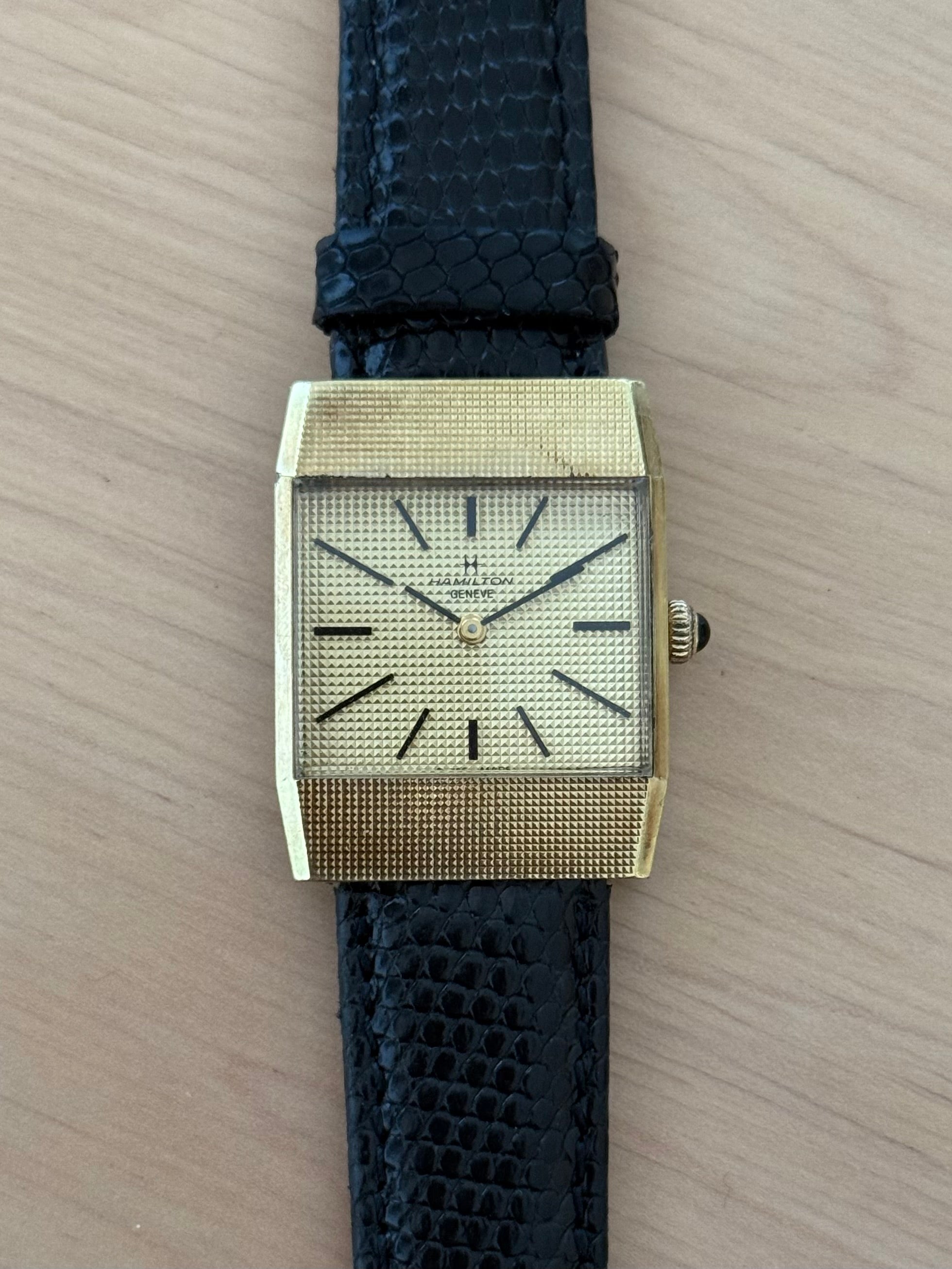 1970s Hamilton Geneve Hobnail