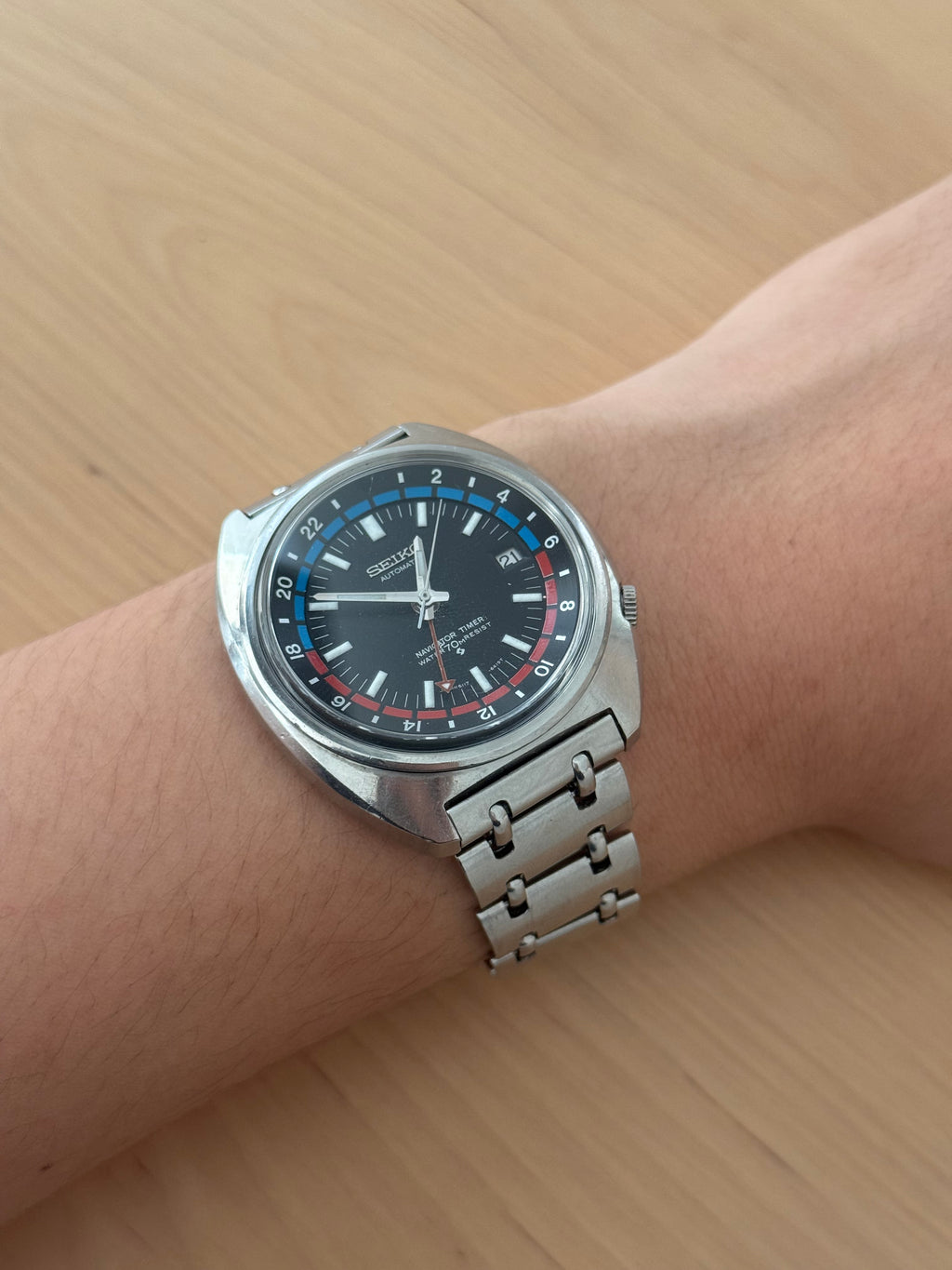 1970 Seiko Navigator Timer Ref. 6117-5470