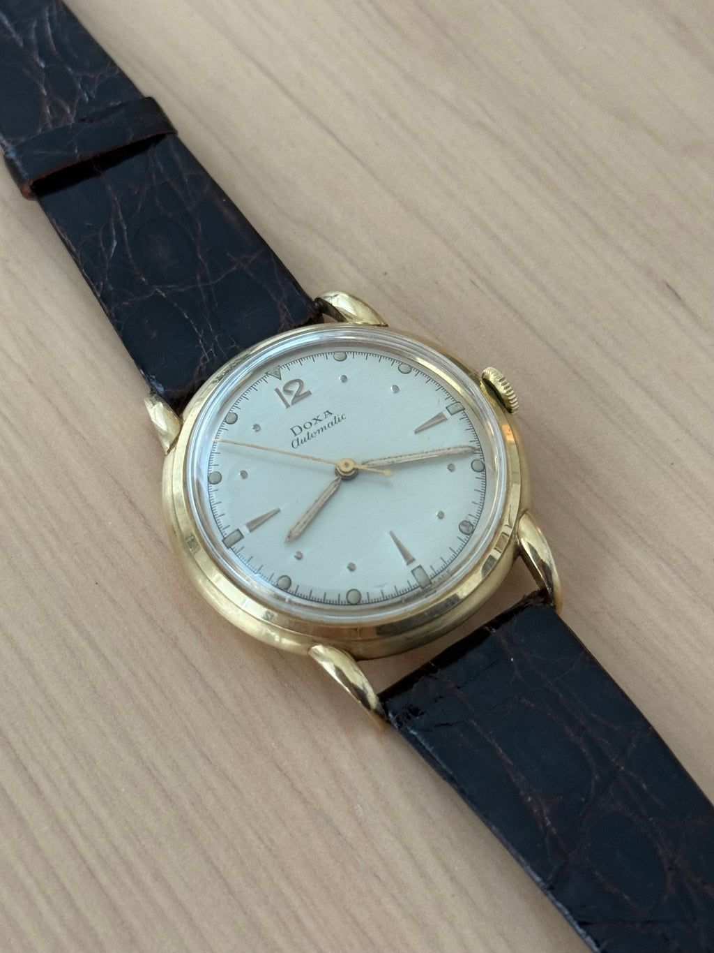 1950s Doxa Automatic 18K YG