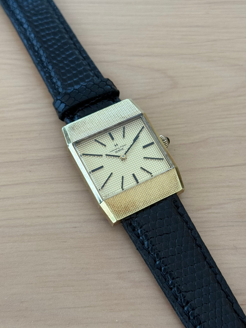1970s Hamilton Geneve Hobnail