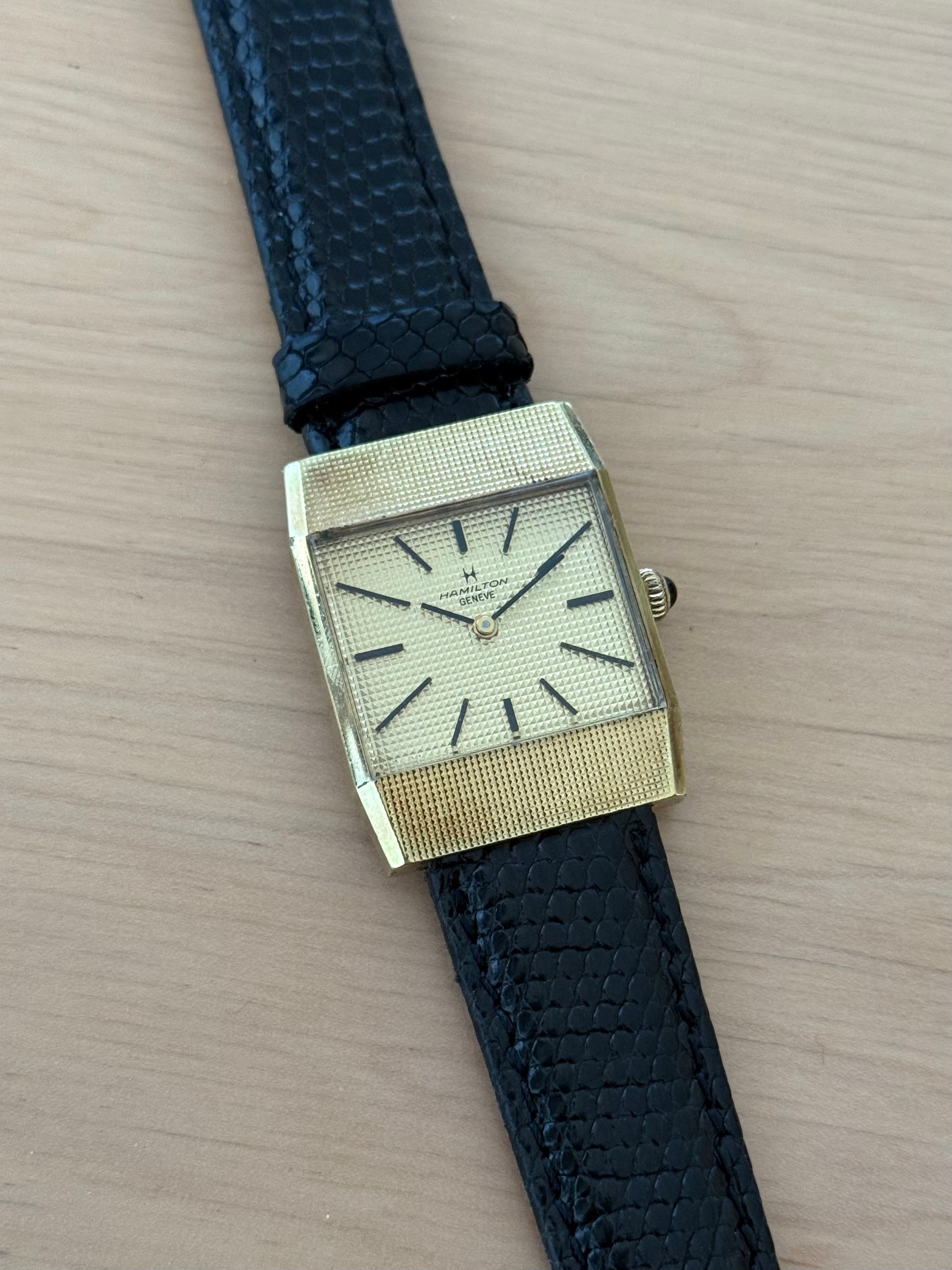 1970s Hamilton Geneve Hobnail