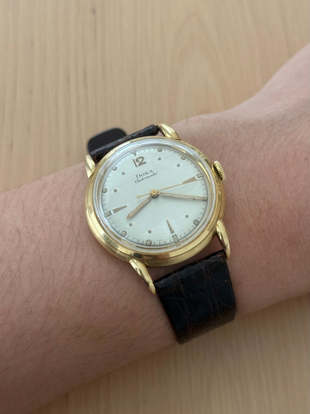 1950s Doxa Automatic 18K YG